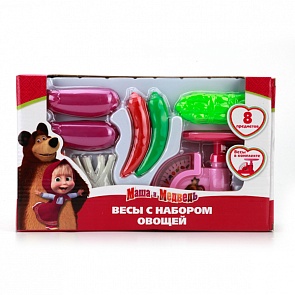 Набор «Маша и Медведь» с весами (Играем Вместе, NF2841-Rsim)